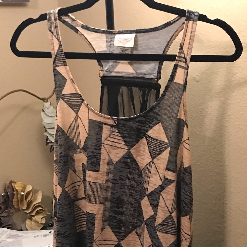 HOT Self-Esteem Tank Cami with Sexy Zipper in Back